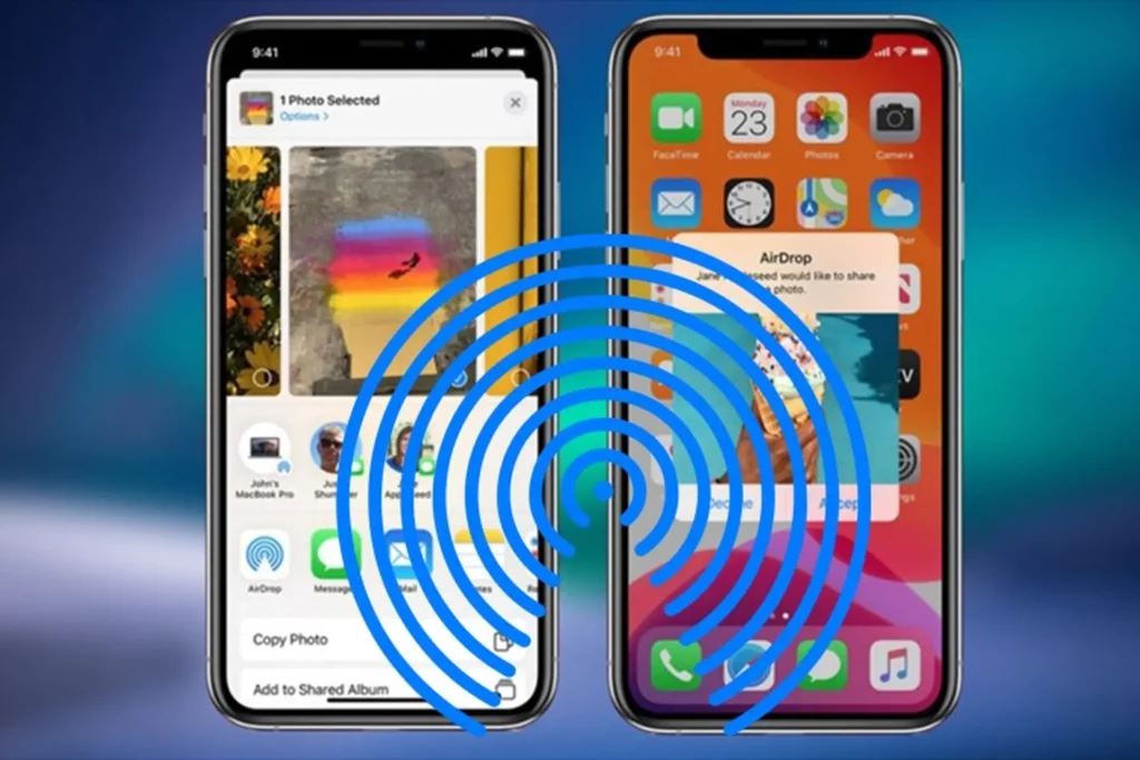 cách sử dụng AirDrop trên điện thoại