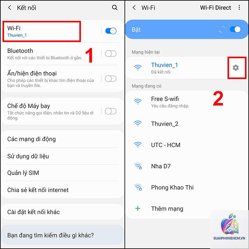 cách sửa điện thoại không bắt được WiFi