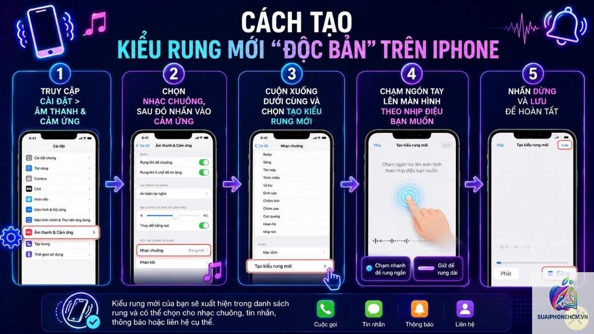 cách tạo kiểu rung tùy chỉnh trên điện thoại - Hình 3