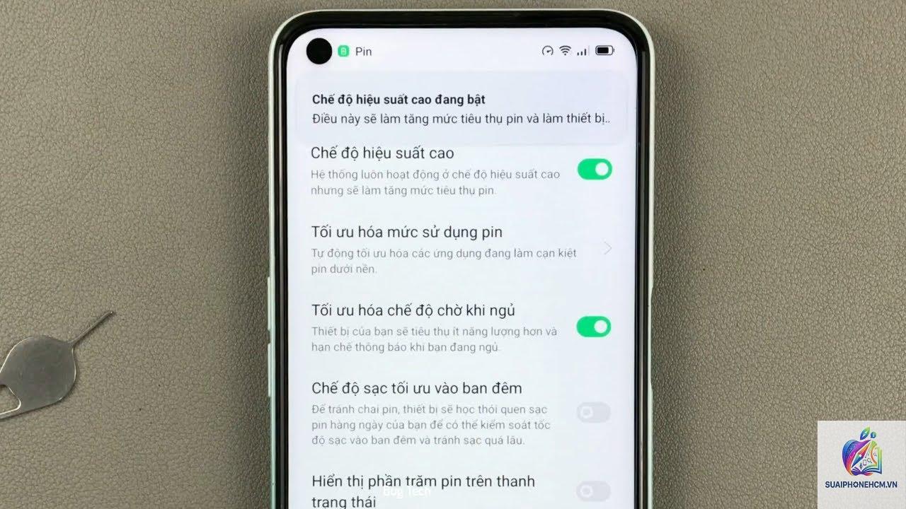 cách tắt chế độ hiệu suất cao trên điện thoại - Hình 2