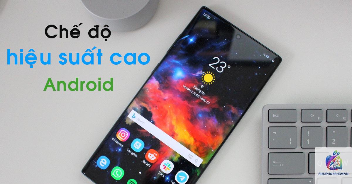 cách tắt chế độ hiệu suất cao trên điện thoại - Hình 4