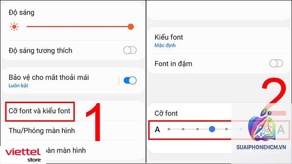 cách thay đổi kích thước chữ trên điện thoại - Hình 4