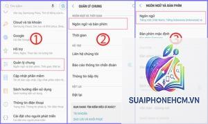 cách thêm ngôn ngữ trên điện thoại