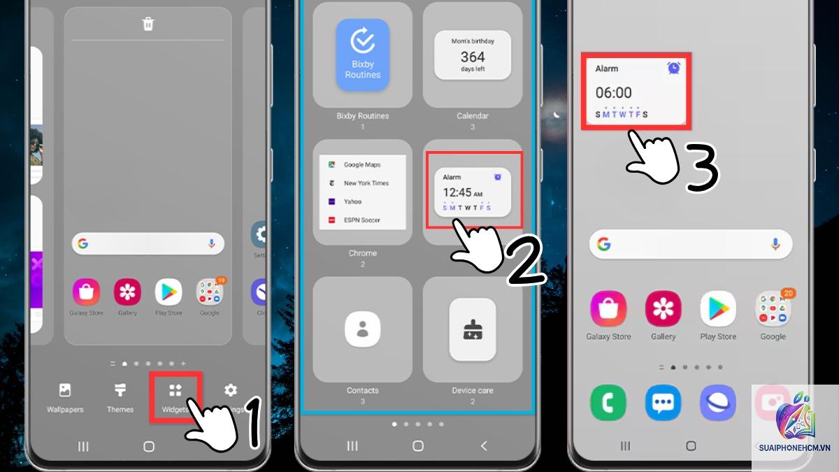 cách thêm widget trên điện thoại - Hình 4