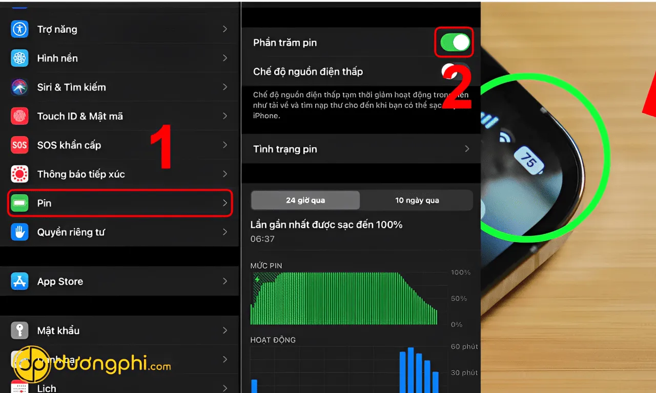 cách theo dõi mức sử dụng pin điện thoại - Hình 4