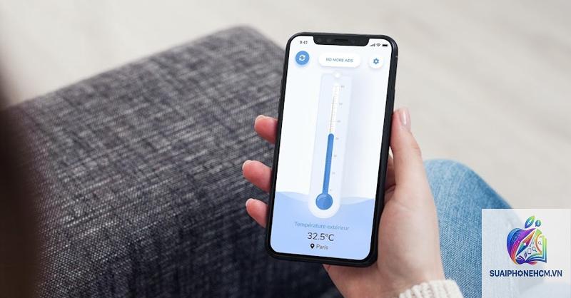 cách theo dõi nhiệt độ điện thoại - Hình 1