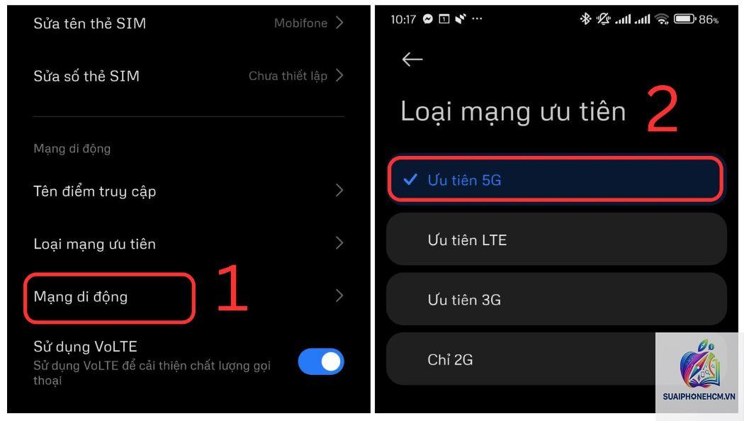 cách ưu tiên mạng 5G trên điện thoại - Hình 4