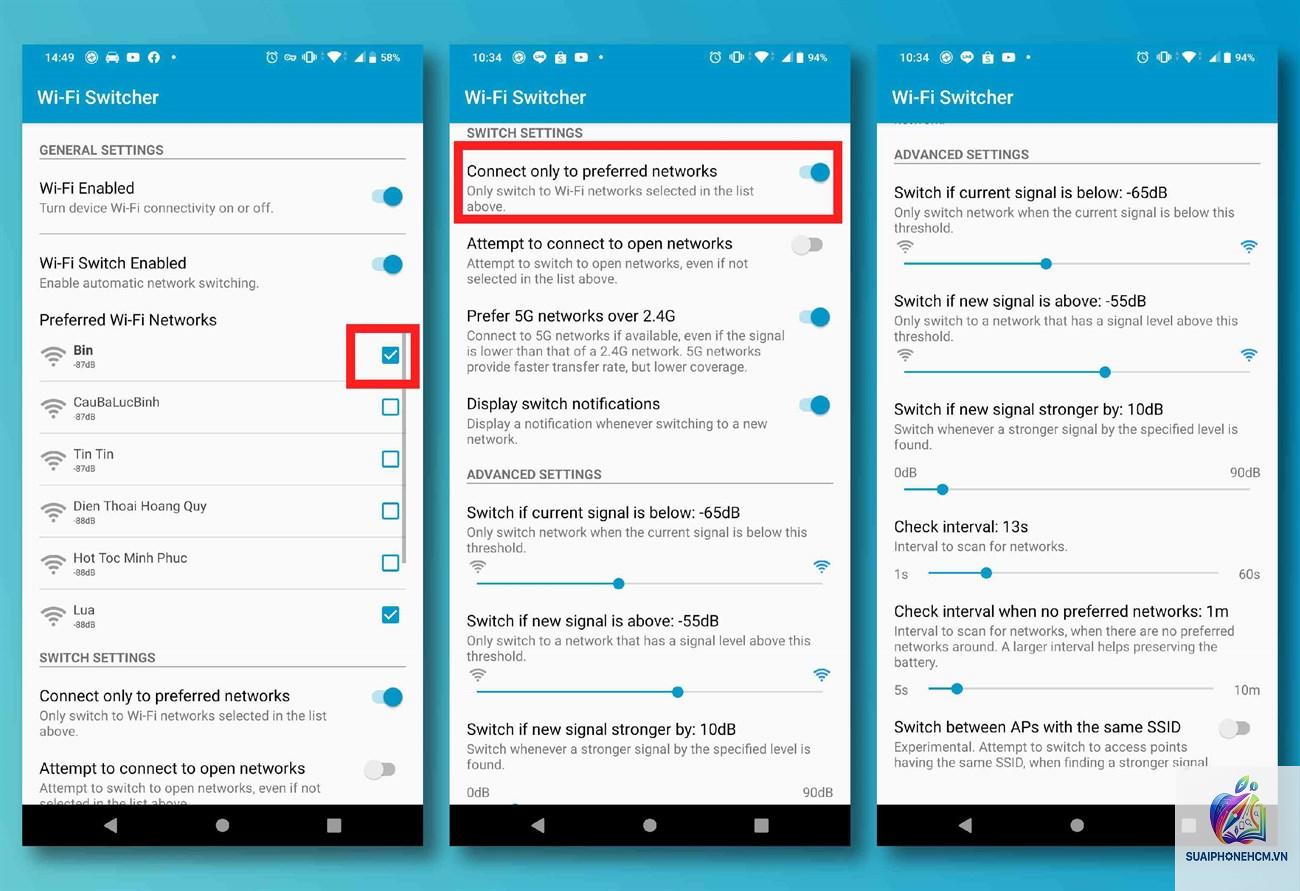 cách ưu tiên mạng WiFi trên điện thoại - Hình 2