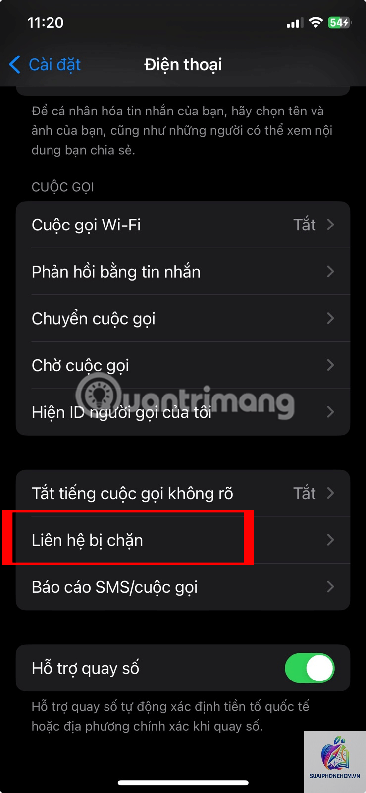 cách xem danh sách số bị chặn trên điện thoại - Hình 3