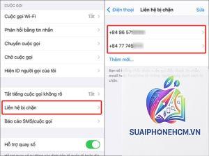 cách xem danh sách số bị chặn trên điện thoại