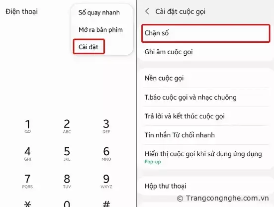 cách xem danh sách số bị chặn trên điện thoại - Hình 4