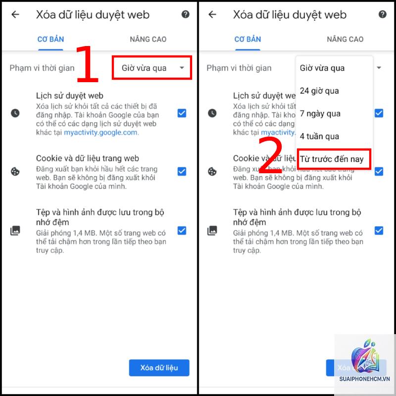 cách xóa lịch sử duyệt web trên điện thoại - Hình 4